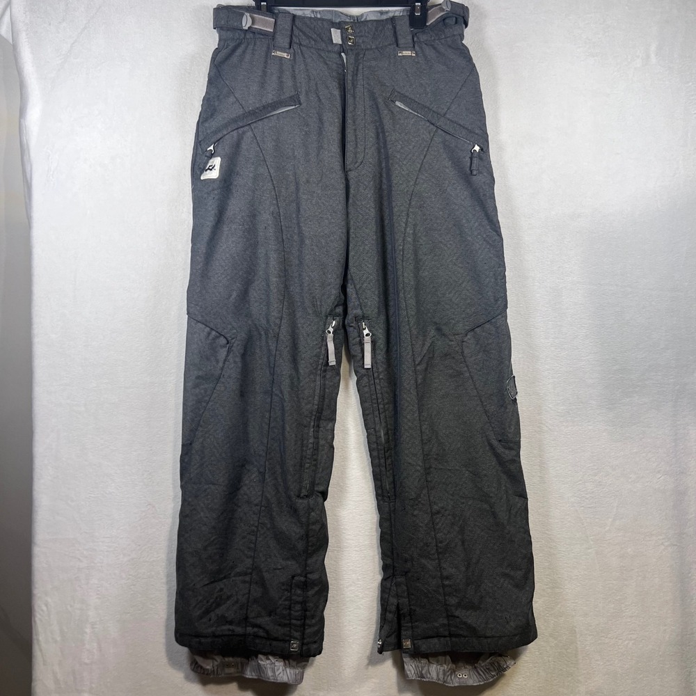 Ride Snowboards Cell Series 5 Mens Snow Pants Charcoal Grey Medium Ski Winter